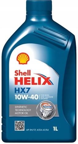 Shell Helix HX7 10W40 1л