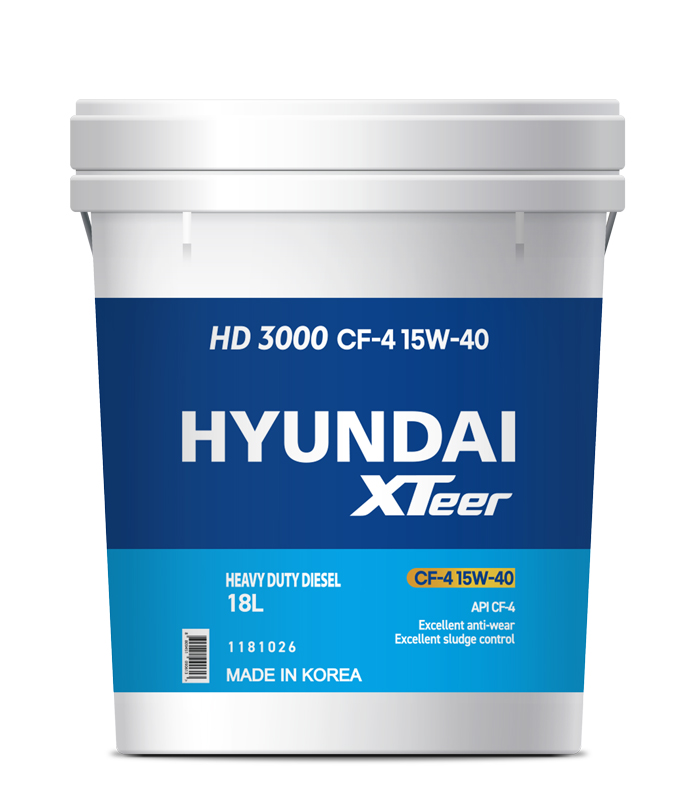 Hyundai XTeer HD 3000 15w40 20 л