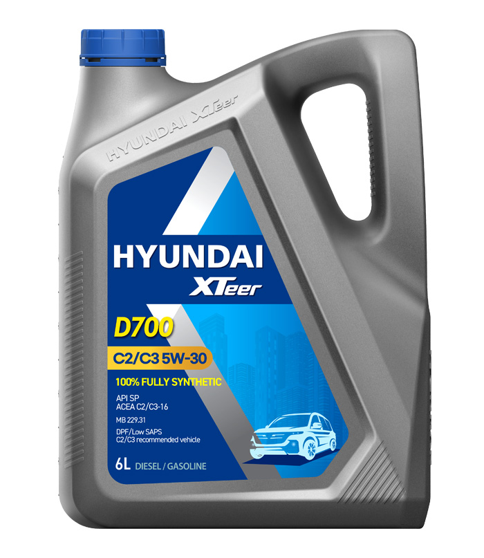 Hyundai XTeer D700 C2/C3 5w30 6 л