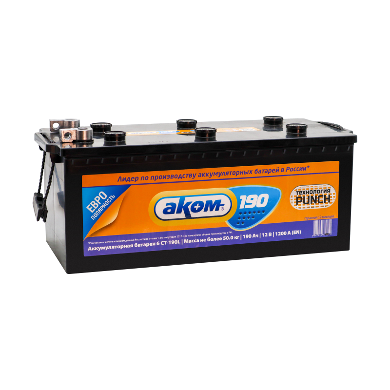 Аком 6CT-190 L Euro