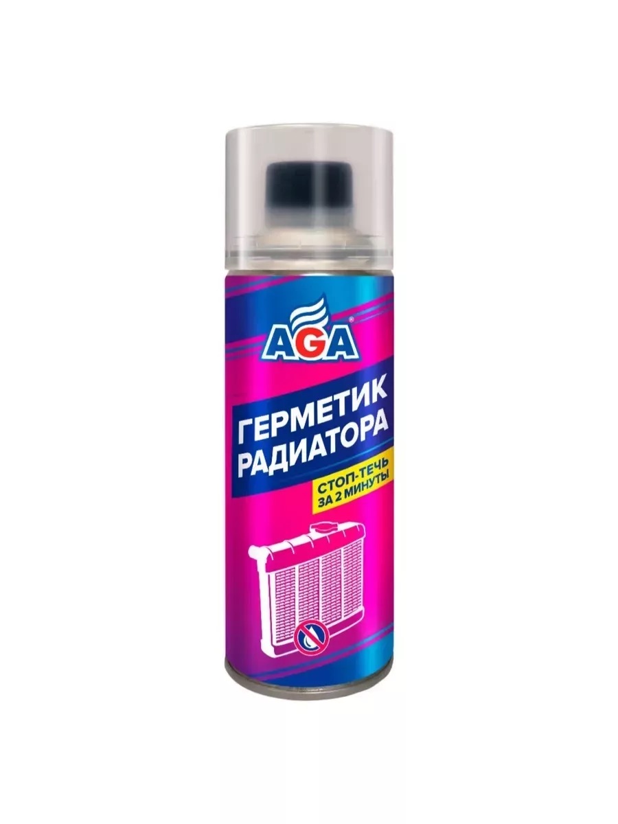 AGA 702R Герметик радиатора 335мл
