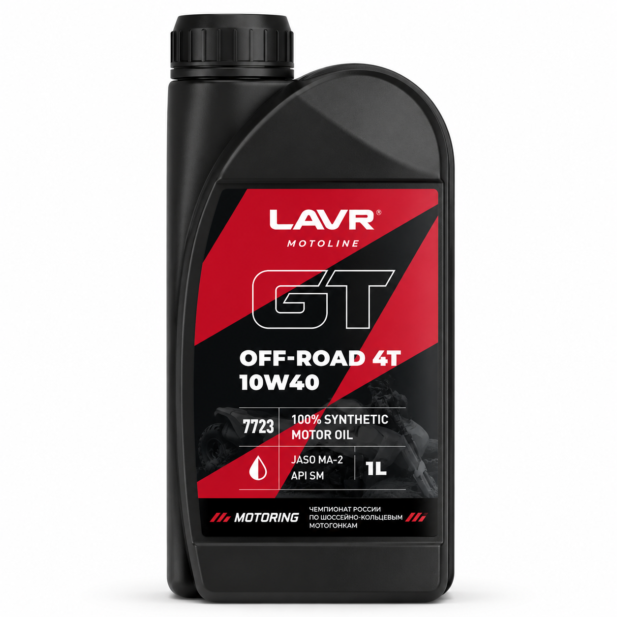 LAVR MOTO Ln7723 Моторное масло GT OFF ROAD 4T 10W40 SM 1 л
